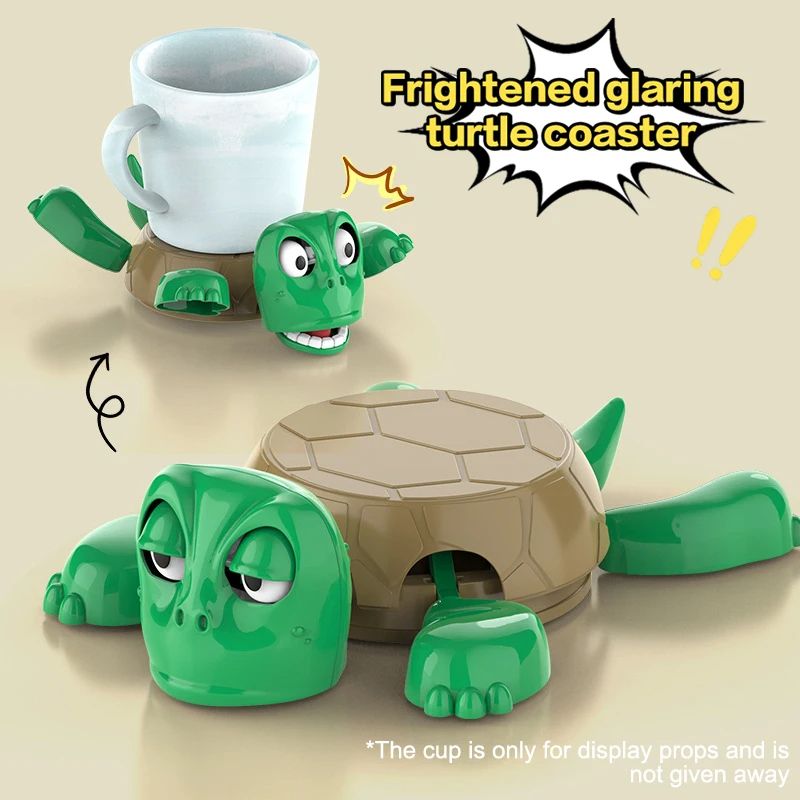 3D Printing House - Creative Coaster Turtle Cup Pad Tea
