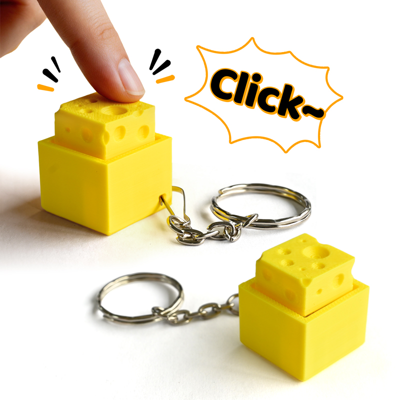 3D Printed Cheesy Key Fidget C - 3D Printing Model Free 评论和价格