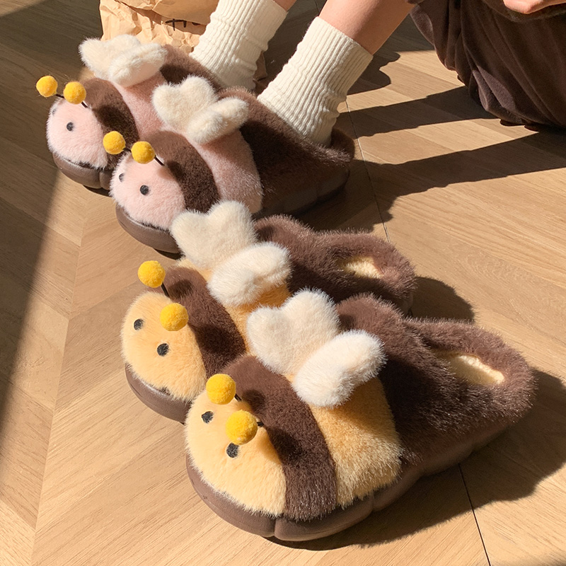 Cute Little Bee Slippers For W - 3D Printing House 评论和价格