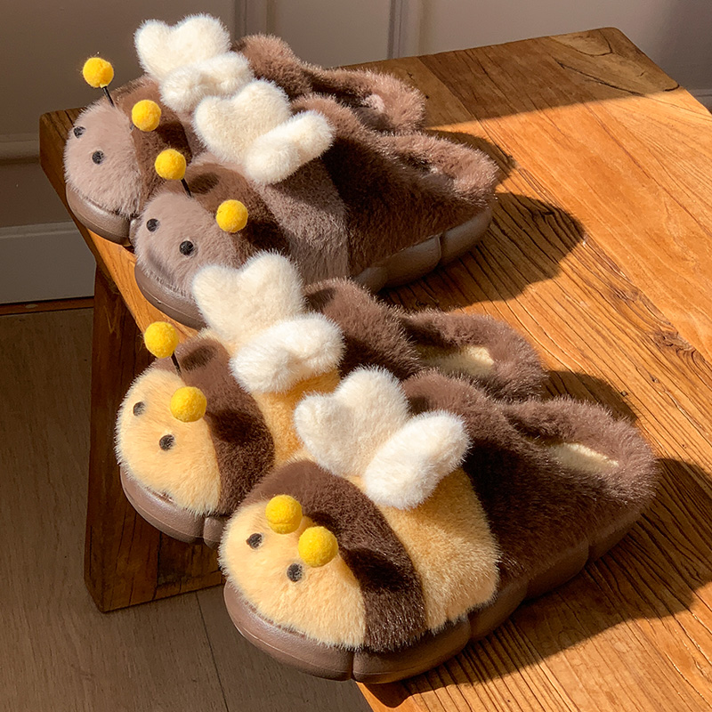 Cute Little Bee Slippers For W - 3D Printing House 评论和价格