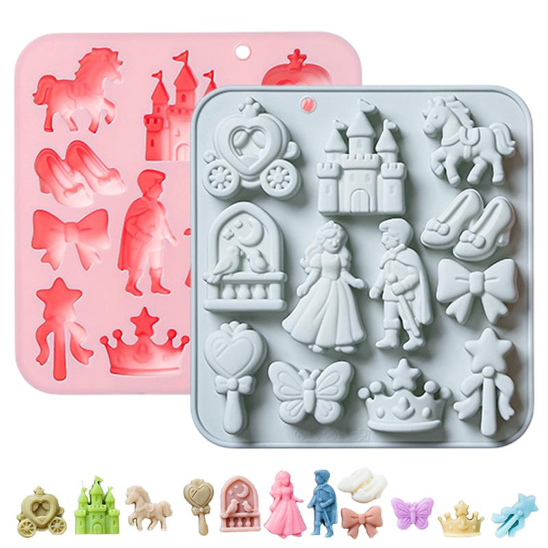 12 Cavity Prince, Princess Sil - 3D Printing Model Free 评论和价格
