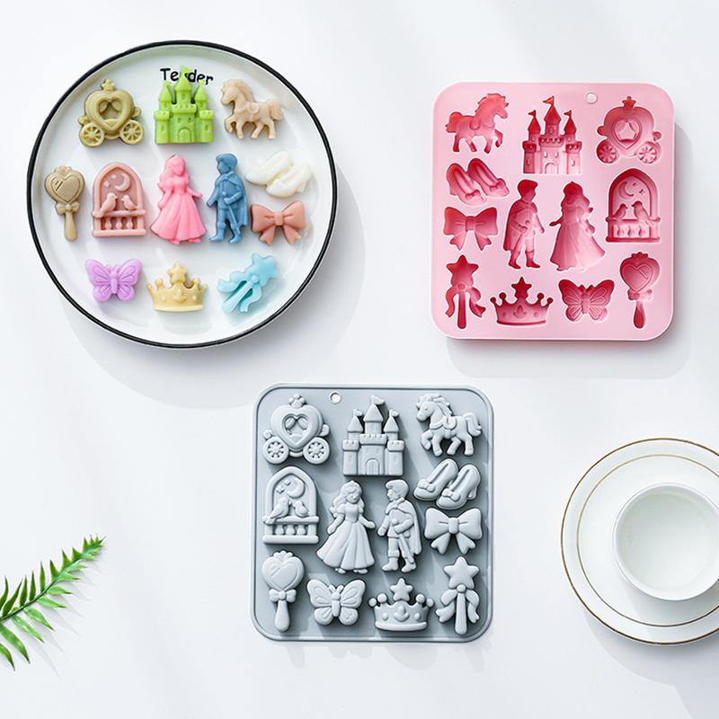 12 Cavity Prince, Princess Sil - 3D Printing Model Free 评论和价格