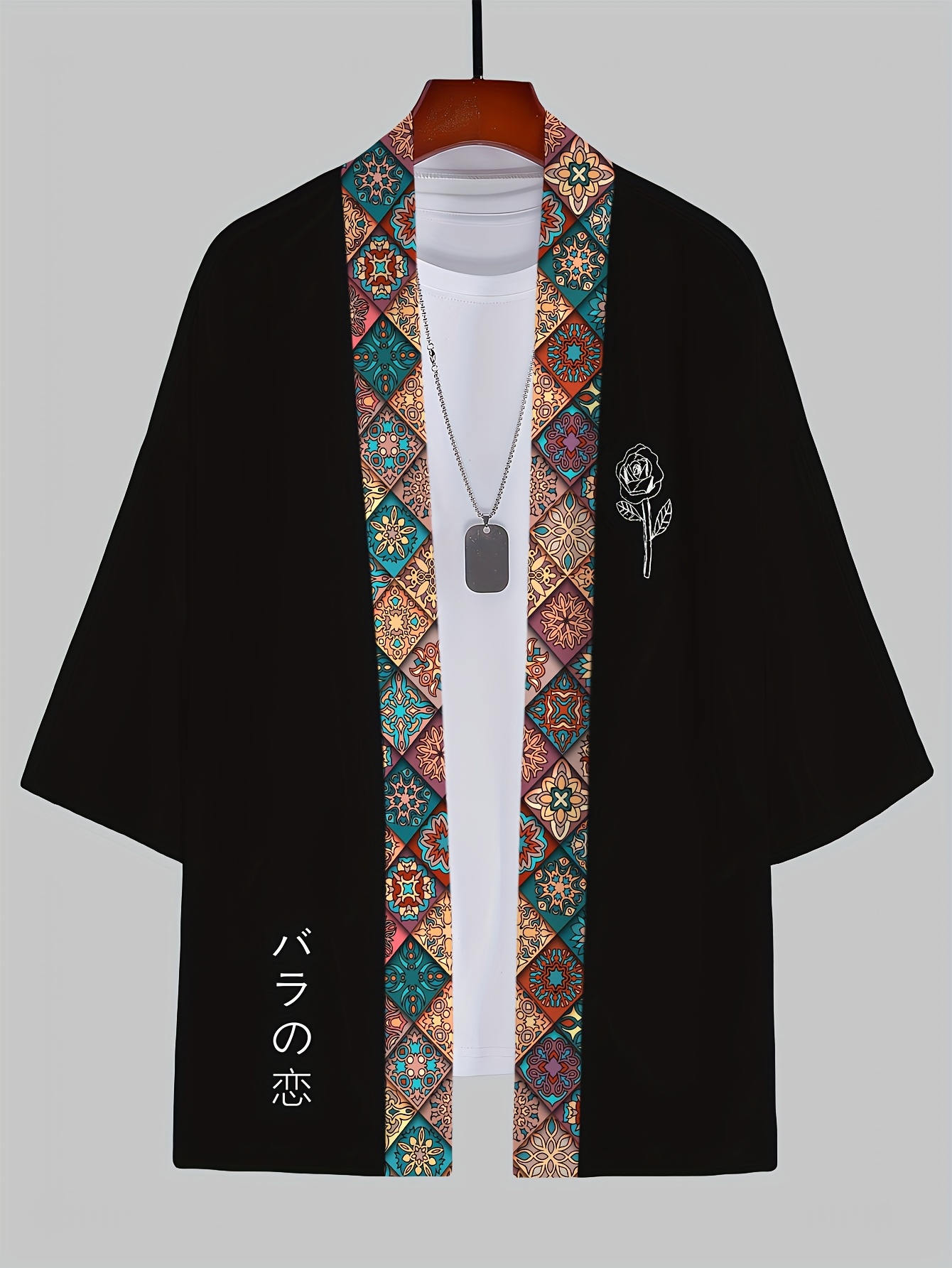 2026 Summer Men's Kimono 3D Pr - 3D Printing Designing 评论和价格