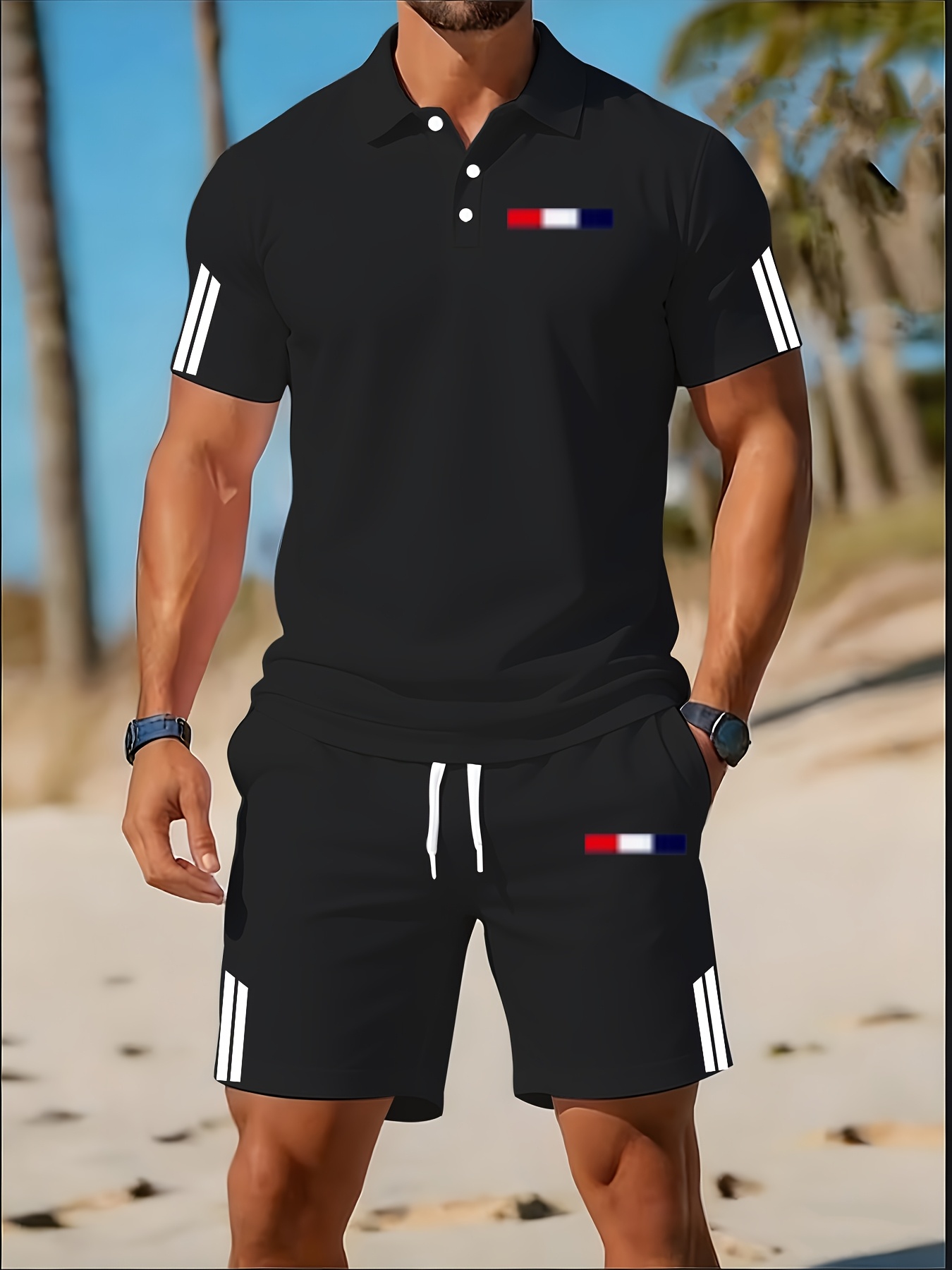 2026 Summer Men's Polo Shirt S - 3D Printing Designing 评论和价格