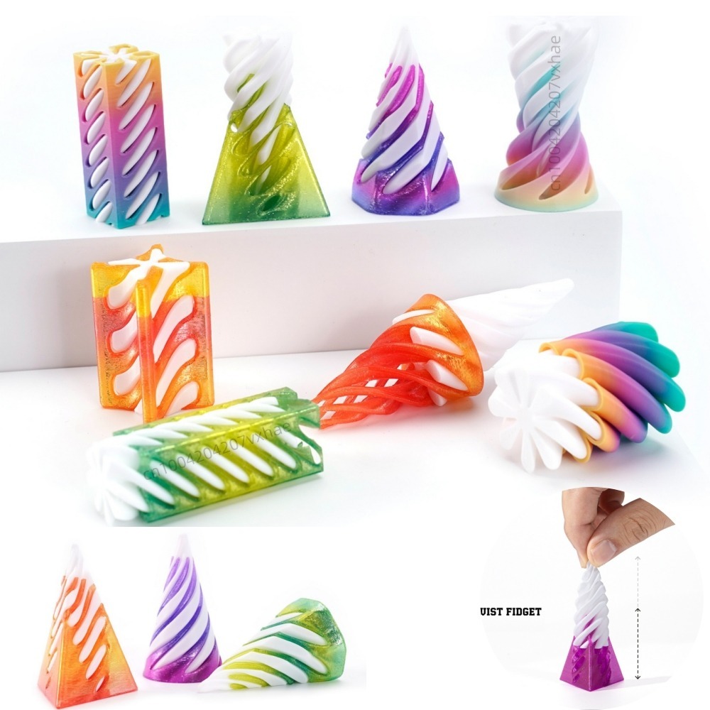3D Printed Helix Screw Rotatin - 3D Printing Article 评论和价格