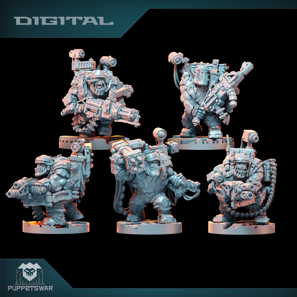 Orc Ultimate Badasses Squad, G - 3D Printing Article 评论和价格