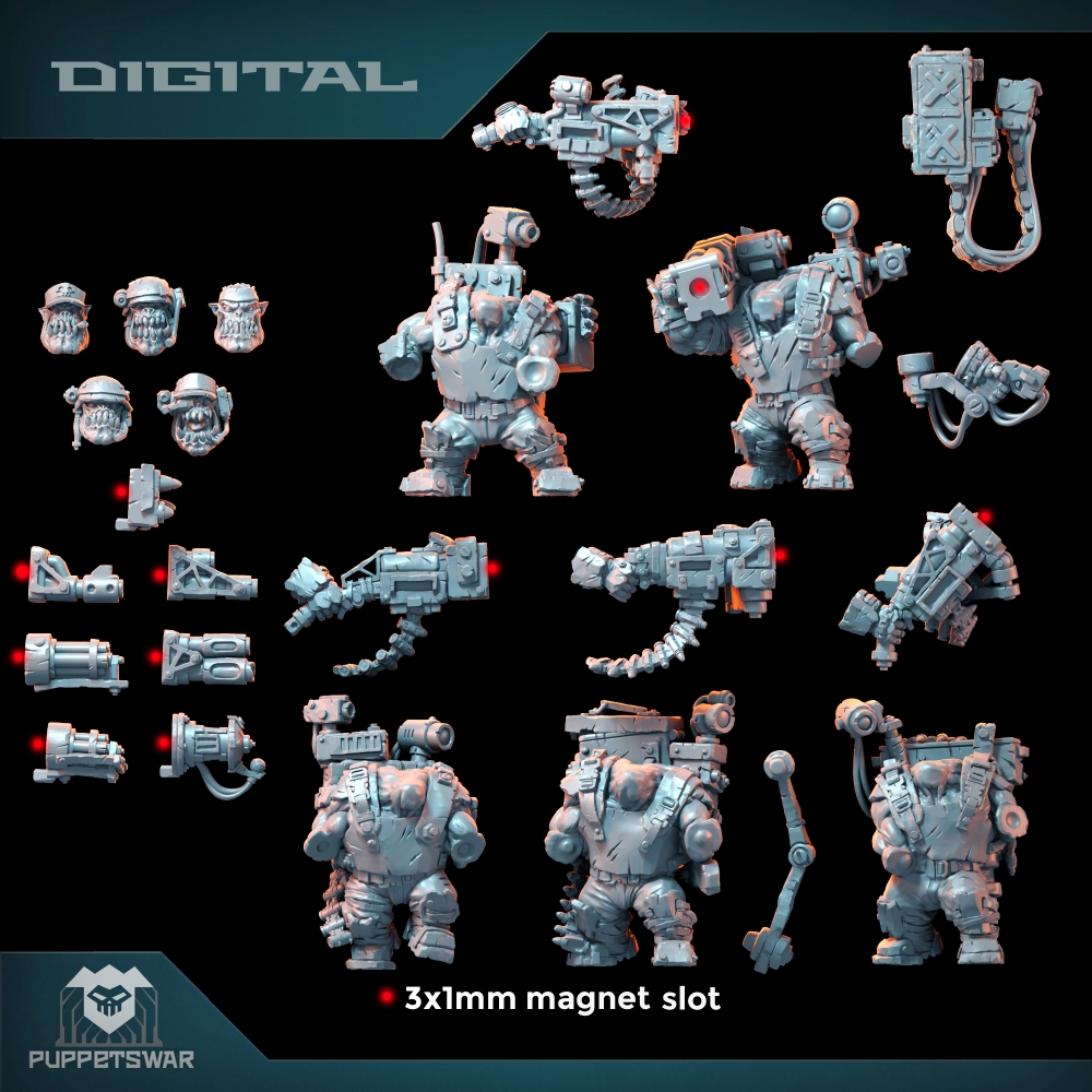 Orc Ultimate Badasses Squad, G - 3D Printing Article 评论和价格