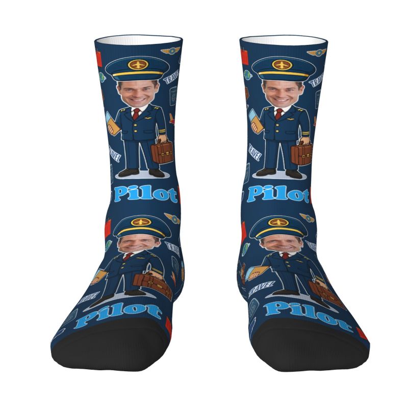 Novelty Men's Funny Pilot Cust - 3D Printing Designing 评论和价格