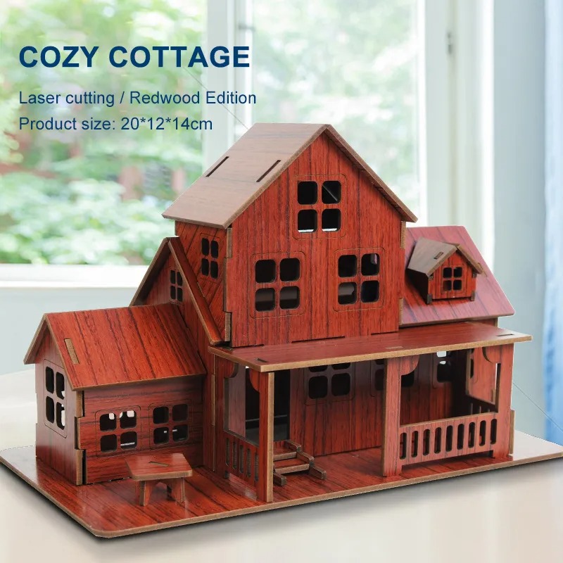 3D Wooden Puzzle Model GamesCo - 3D Printing House 评论和价格