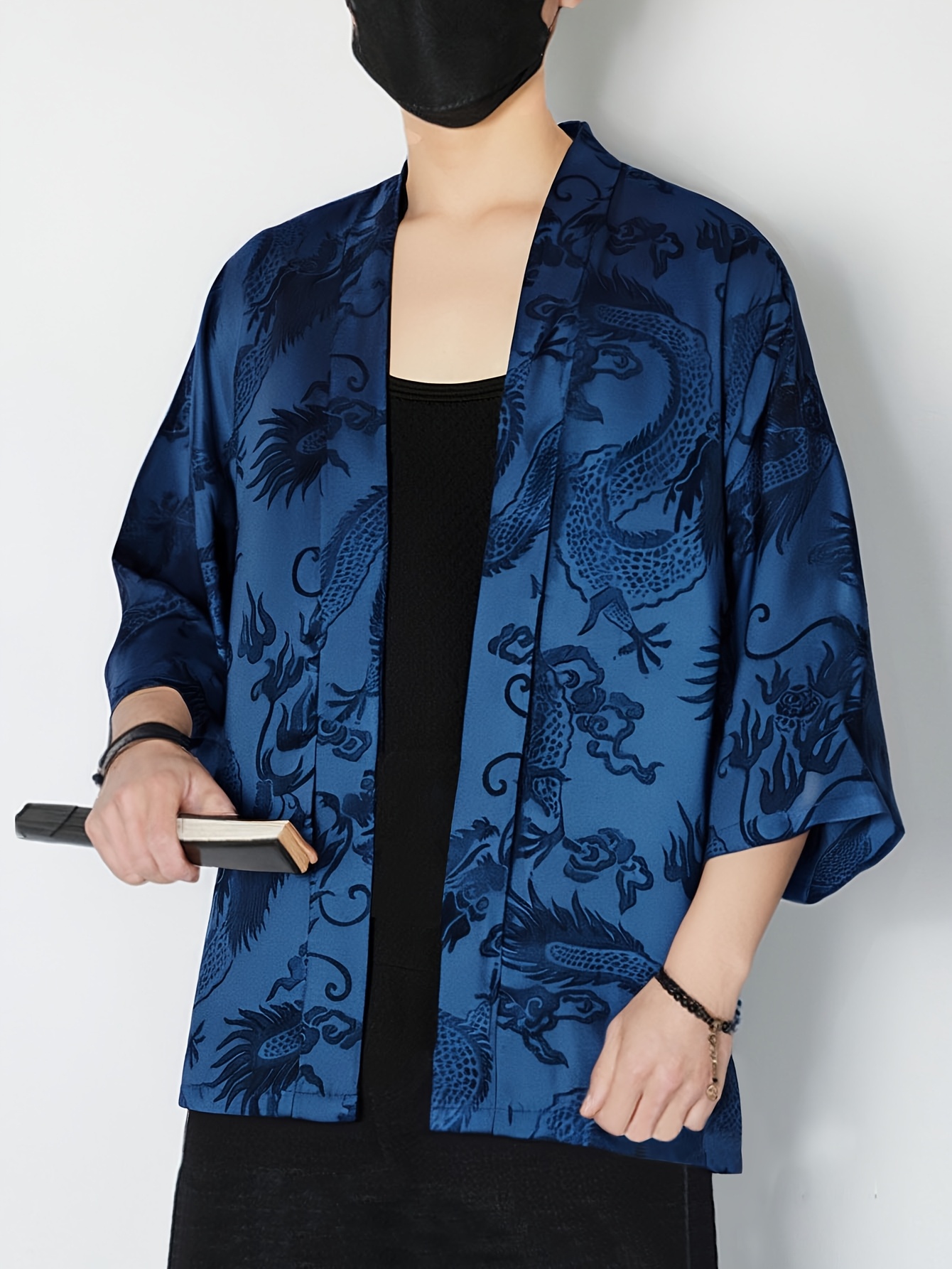2026 Summer Men's Kimono 3D Pr - 3D Printing Designing 评论和价格