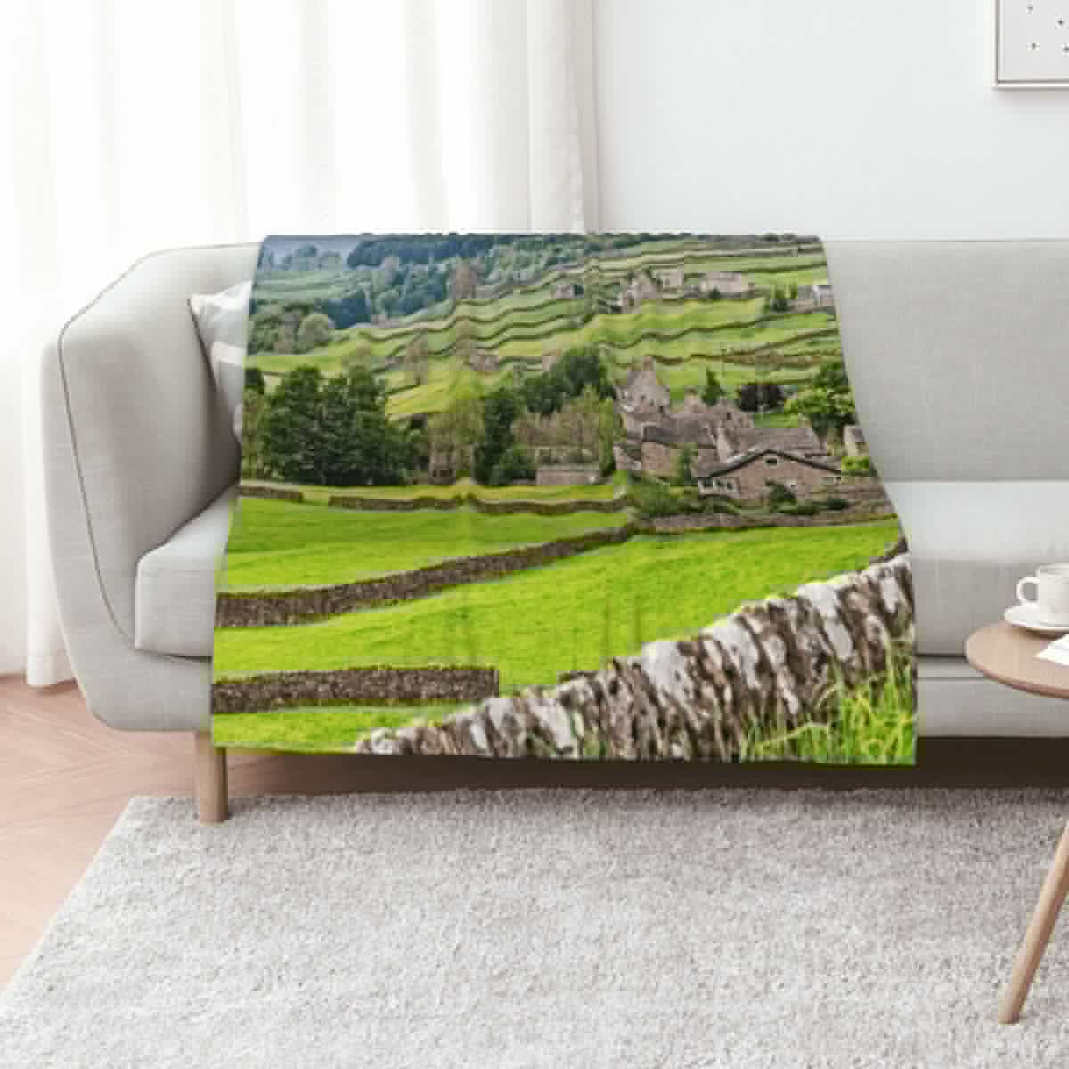 Gunnerside Yorkshire Throw Bla - 3D Printing Yorkshire 评论和价格