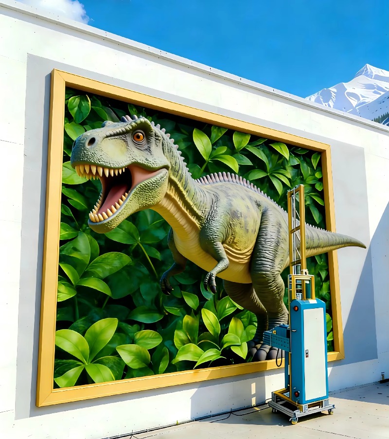Customized Inkjet Wall Printer - 3D Printing Output 评论和价格
