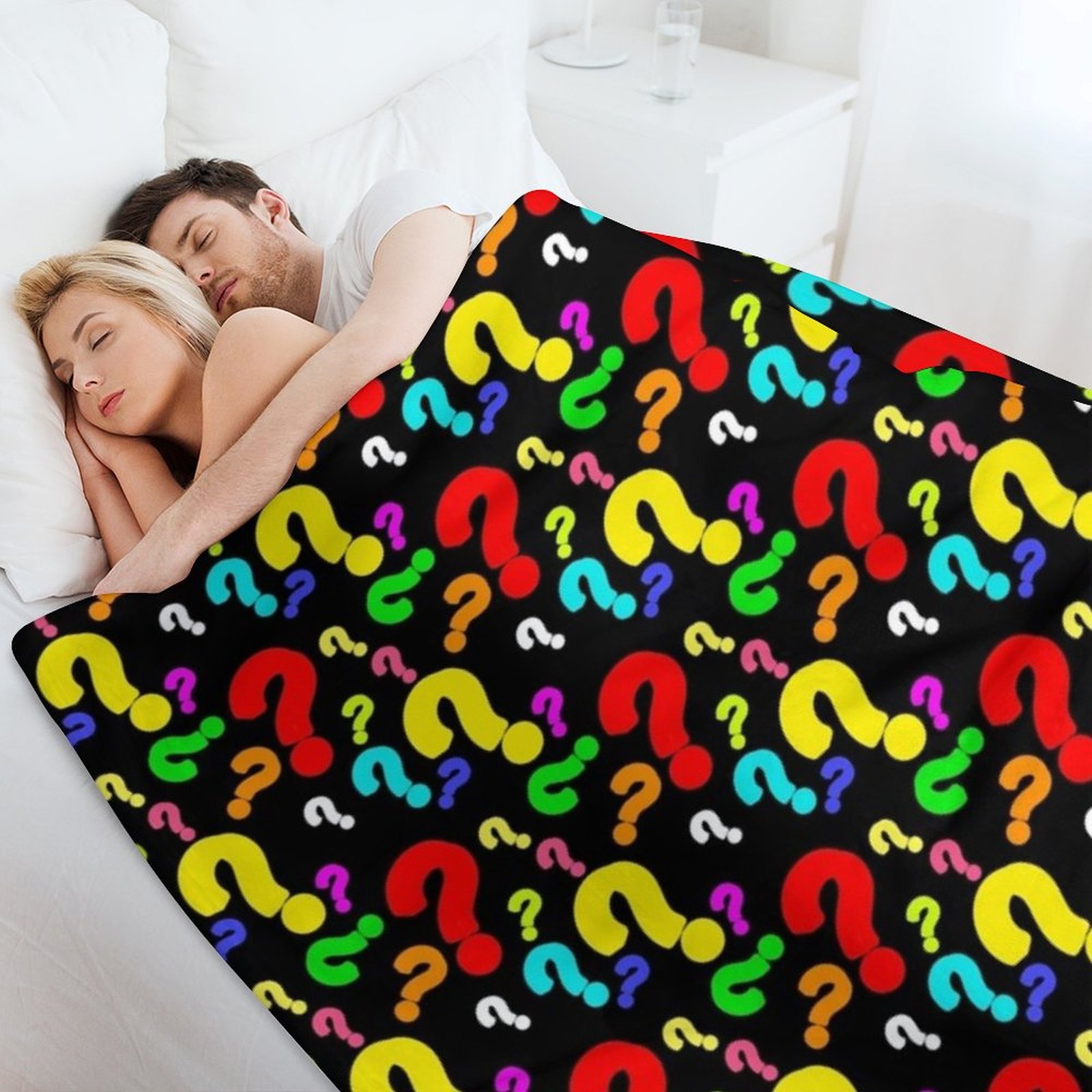 Colorful Question Mark Pattern - 3D Printing Questions 评论和价格
