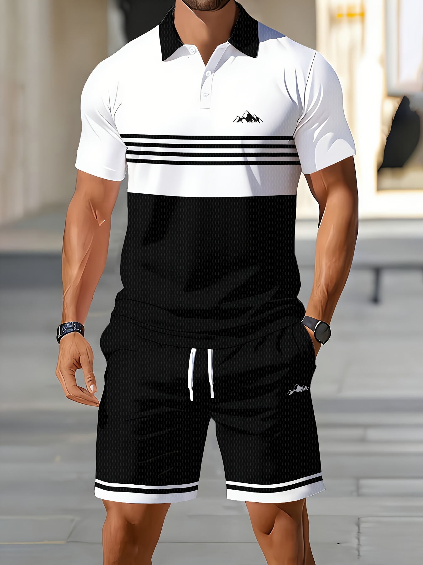2026 Summer Men's Polo Shirt S - 3D Printing Designing 评论和价格