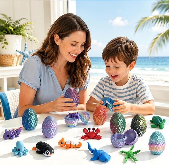 24pcs 3D Printed Surprise Egg  - 3D Printing Model Free 评论和价格